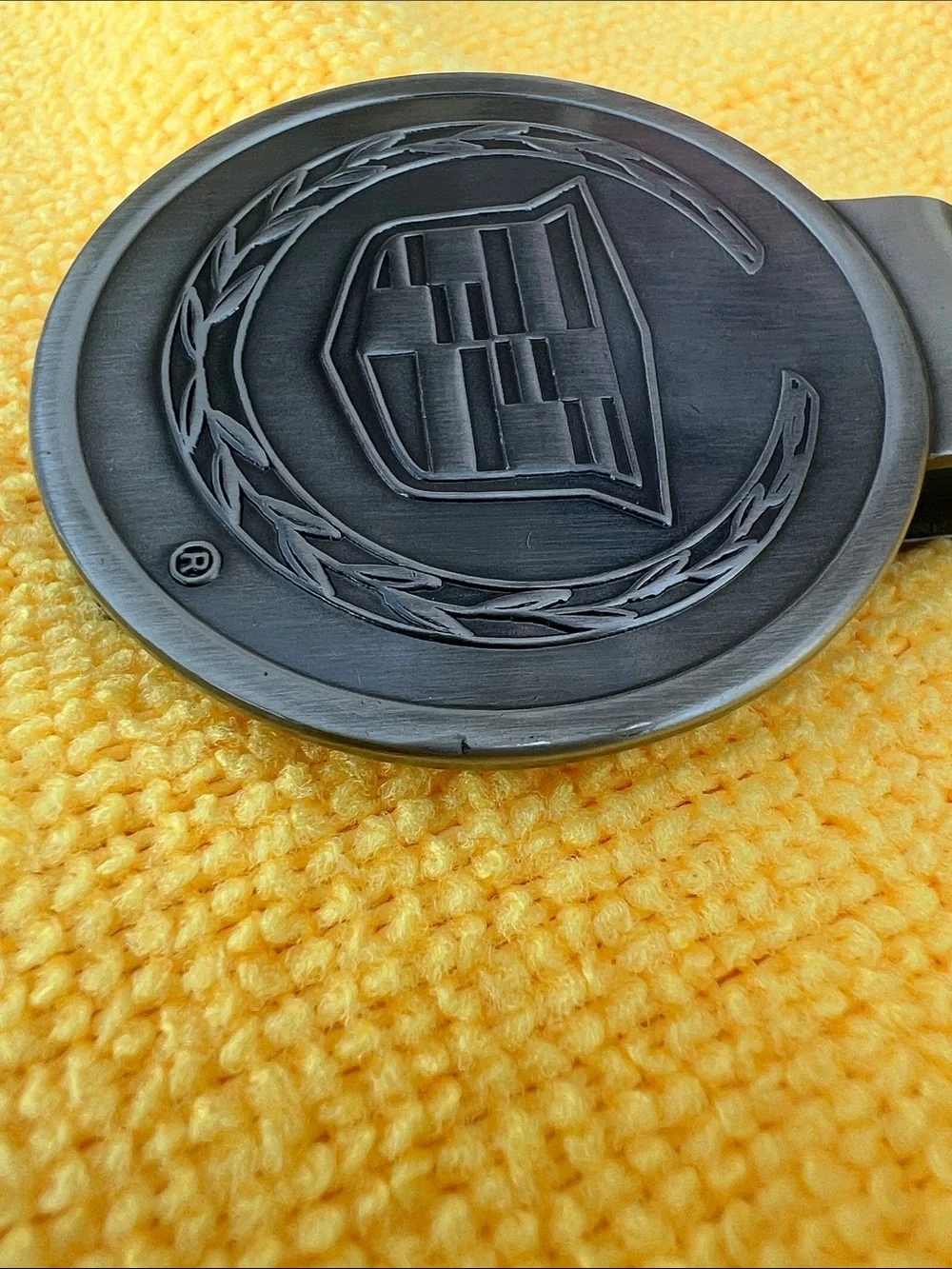 Cadillac Silver Logo Money Clip 2”.